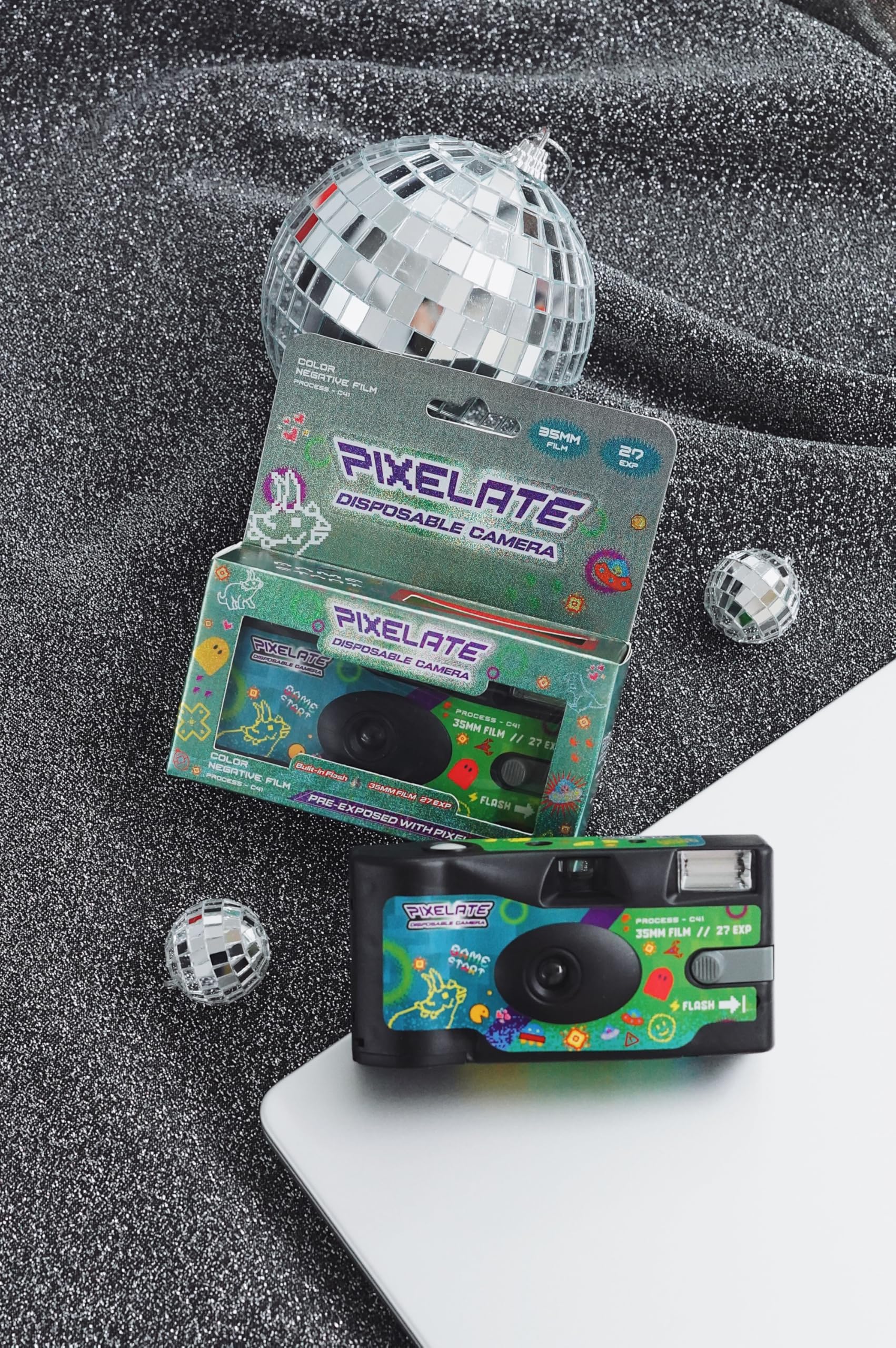 Amazon | Retocolor Pixelate 400 35mm 使い捨てフィルムカメラ 27EXP